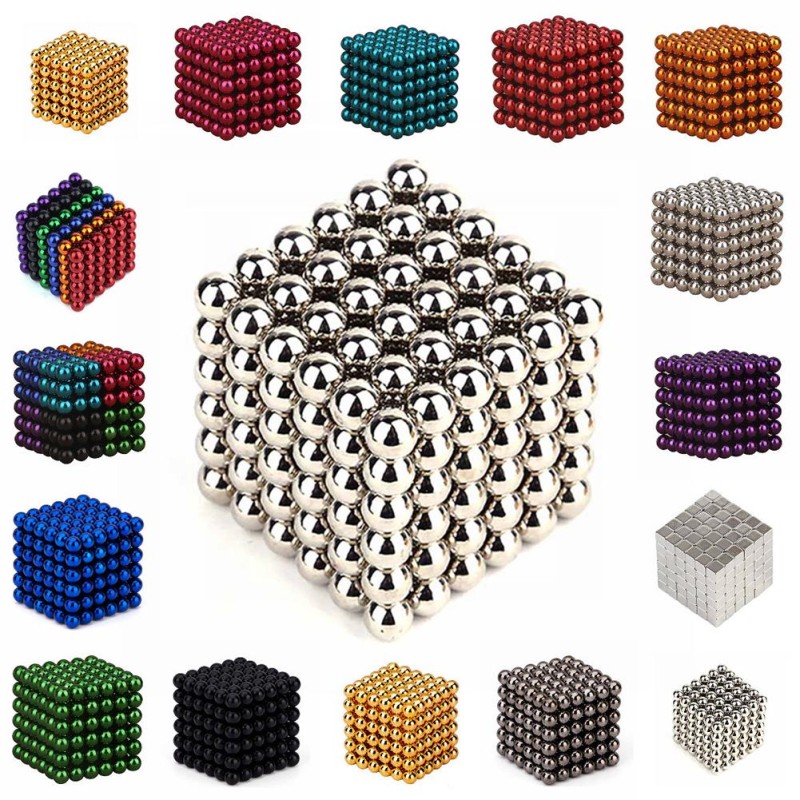 Magnetic 3d Puzzle | 36 Ad. 5x25mm Neodyum - 36 Ad. Çelik Bilya