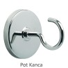 12mm/Pot Magnet Kanca Mıknatıs