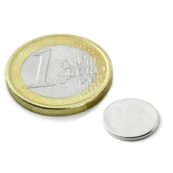 12x1 mm, Yuvarlak Neodyum Mıknatıs, Güçlü Magnet, (Çap: 12 mm, Kalınlık: 1 mm)