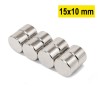 15x10 mm, Yuvarlak Neodyum Mıknatıs, Güçlü Magnet, (Çap: 15 mm, Kalınlık: 10 mm)