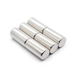 15x20 mm, Yuvarlak Neodyum Mıknatıs, Güçlü Magnet, (Çap: 15 mm, Kalınlık: 20 mm)