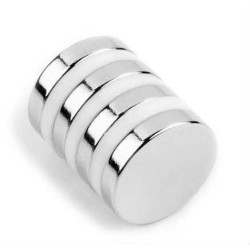 15x3 mm, Yuvarlak Neodyum Mıknatıs, Güçlü Magnet, (Çap: 15 mm, Kalınlık: 3 mm)