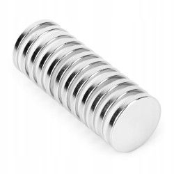 17x2 mm, Yuvarlak Neodyum Mıknatıs, Güçlü Magnet, (Çap: 17 mm, Kalınlık: 2 mm)