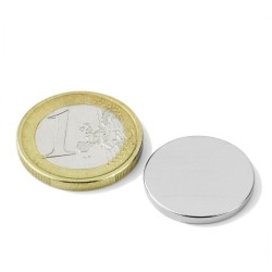 18x2 mm, Yuvarlak Neodyum Mıknatıs, Güçlü Magnet, (Çap: 18 mm, Kalınlık: 2 mm)