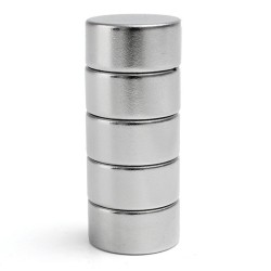 20x10 mm, Yuvarlak Neodyum Mıknatıs, Güçlü Magnet, (Çap: 20 mm, Kalınlık: 10 mm)