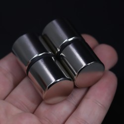 20x20 mm, Yuvarlak Neodyum Mıknatıs, Güçlü Magnet, (Çap: 20 mm, Kalınlık: 20 mm)