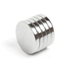 20x3 mm, Yuvarlak Neodyum Mıknatıs, Güçlü Magnet, (Çap: 20 mm, Kalınlık: 3 mm)