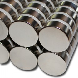 30x10 mm, Yuvarlak Neodyum Mıknatıs, Güçlü Magnet, (Çap: 30 mm, Kalınlık: 10 mm)