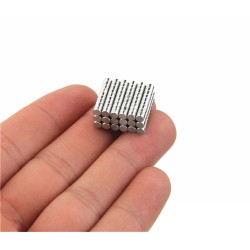 3x1,5 mm, Yuvarlak Neodyum Mıknatıs, Güçlü Magnet, (Çap: 3 mm, Kalınlık: 1,5 mm)