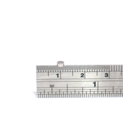 3x1,5 mm, Yuvarlak Neodyum Mıknatıs, Güçlü Magnet, (Çap: 3 mm, Kalınlık: 1,5 mm)