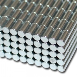 3x6 mm, Yuvarlak Neodyum Mıknatıs, Güçlü Magnet, (Çap: 3 mm, Kalınlık: 6 mm)