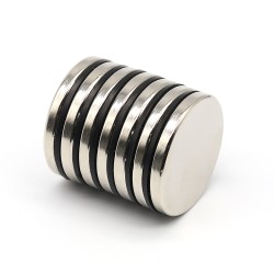 40x5 mm, Yuvarlak Neodyum Mıknatıs, Güçlü Magnet, (Çap: 40 mm, Kalınlık: 5 mm)