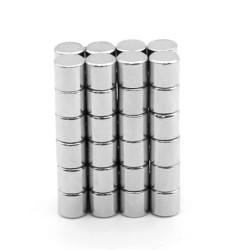 4x4 mm, Yuvarlak Neodyum Mıknatıs, Güçlü Magnet, (Çap: 4 mm, Kalınlık: 4 mm)