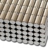 5x10 mm, Yuvarlak Neodyum Mıknatıs, Güçlü Magnet, (Çap: 5 mm, Kalınlık: 10 mm)