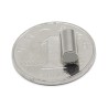 5x10 mm, Yuvarlak Neodyum Mıknatıs, Güçlü Magnet, (Çap: 5 mm, Kalınlık: 10 mm)