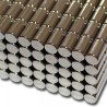 6x10 mm, Yuvarlak Neodyum Mıknatıs, Güçlü Magnet, (Çap: 6 mm, Kalınlık: 10 mm)