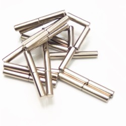 6x25 mm, Yuvarlak Neodyum Mıknatıs, Güçlü Magnet, (Çap: 6 mm, Kalınlık: 25 mm)