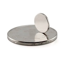 8x1 mm, Yuvarlak Neodyum Mıknatıs, Güçlü Magnet, (Çap: 8 mm, Kalınlık: 1 mm)