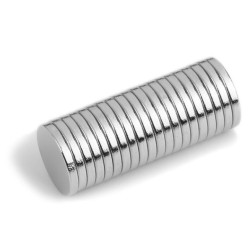 8x1 mm, Yuvarlak Neodyum Mıknatıs, Güçlü Magnet, (Çap: 8 mm, Kalınlık: 1 mm)