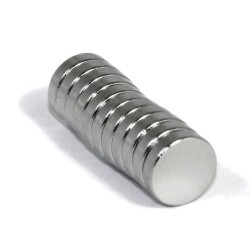 8x2 mm, Yuvarlak Neodyum Mıknatıs, Güçlü Magnet, (Çap: 8 mm, Kalınlık: 2 mm)