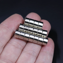 8x5 mm, Yuvarlak Neodyum Mıknatıs, Güçlü Magnet, (Çap: 8 mm, Kalınlık: 5 mm)