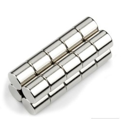 8x8 mm, Yuvarlak Neodyum Mıknatıs, Güçlü Magnet, (Çap: 8 mm, Kalınlık: 8 mm)