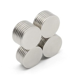 20x1,5 mm, Yuvarlak Neodyum Mıknatıs, Güçlü Magnet, (Çap: 20 mm, Kalınlık: 1,5 mm)