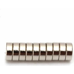 4x1,50 mm, Yuvarlak Neodyum Mıknatıs, Güçlü Magnet, (Çap: 4 mm, Kalınlık: 1,5 mm)