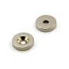 12x3 mm, Yuvarlak, Havşalı, Neodyum Mıknatıs, Güçlü Magnet, (Çap:12mm, Kalınlık:3mm)