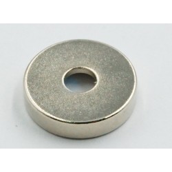 10X5mm Delik 5mm Neodimyum Magnet